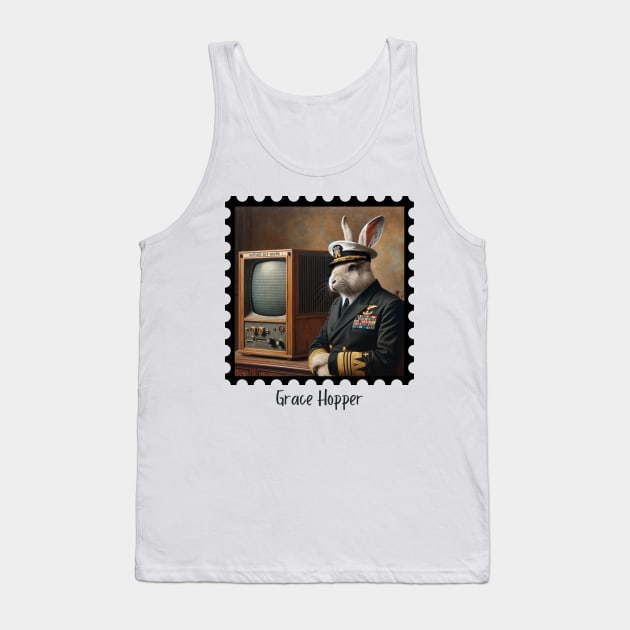 Grace Hopper (Rabbit) Tank Top by EarthisticWear